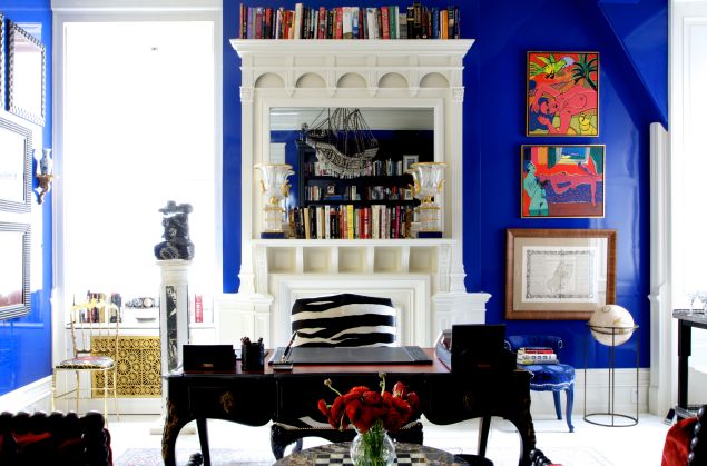 A blue mood.