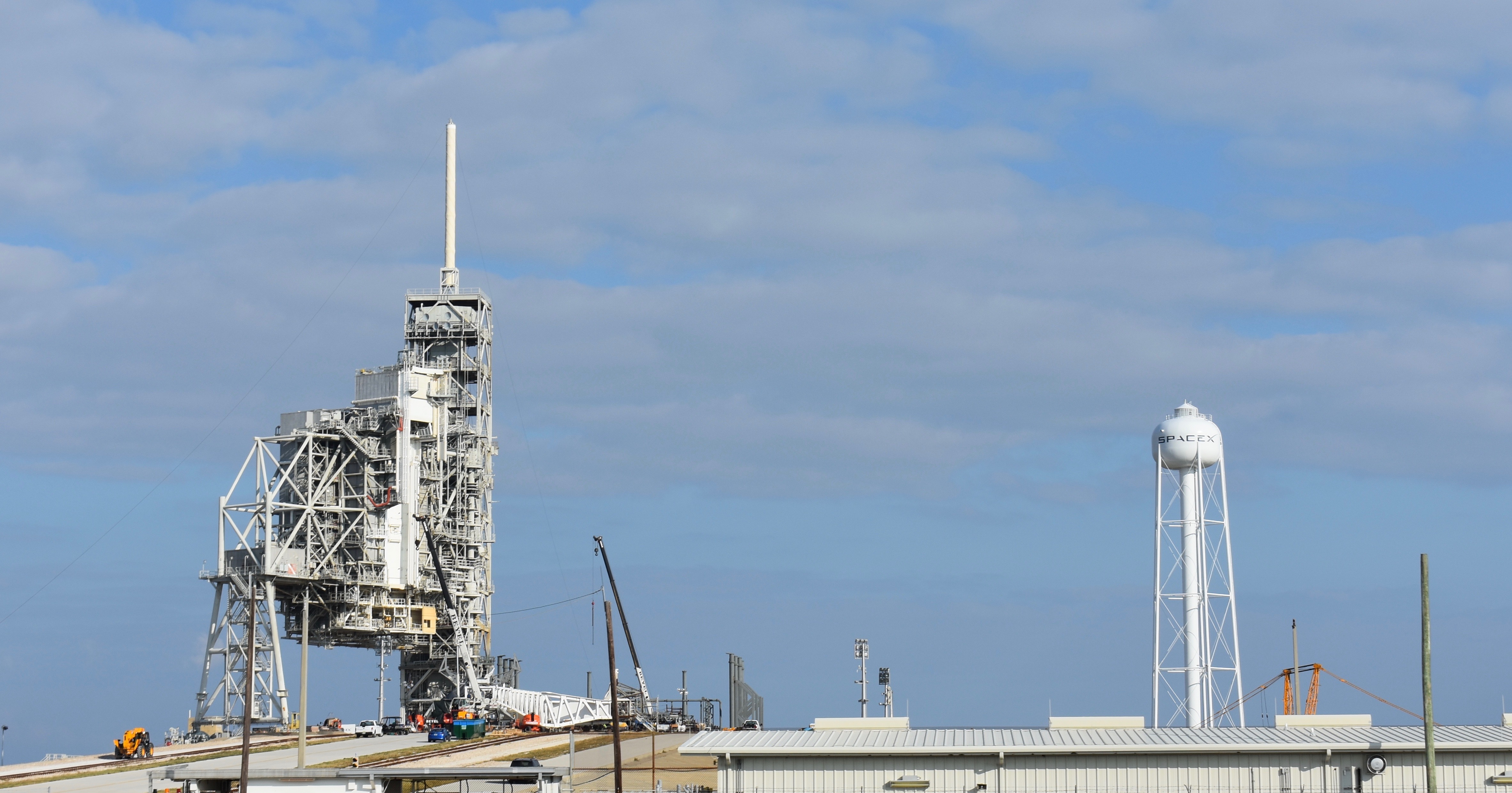 SpaceX Launch Complex 39A at Kennedy Space Center.