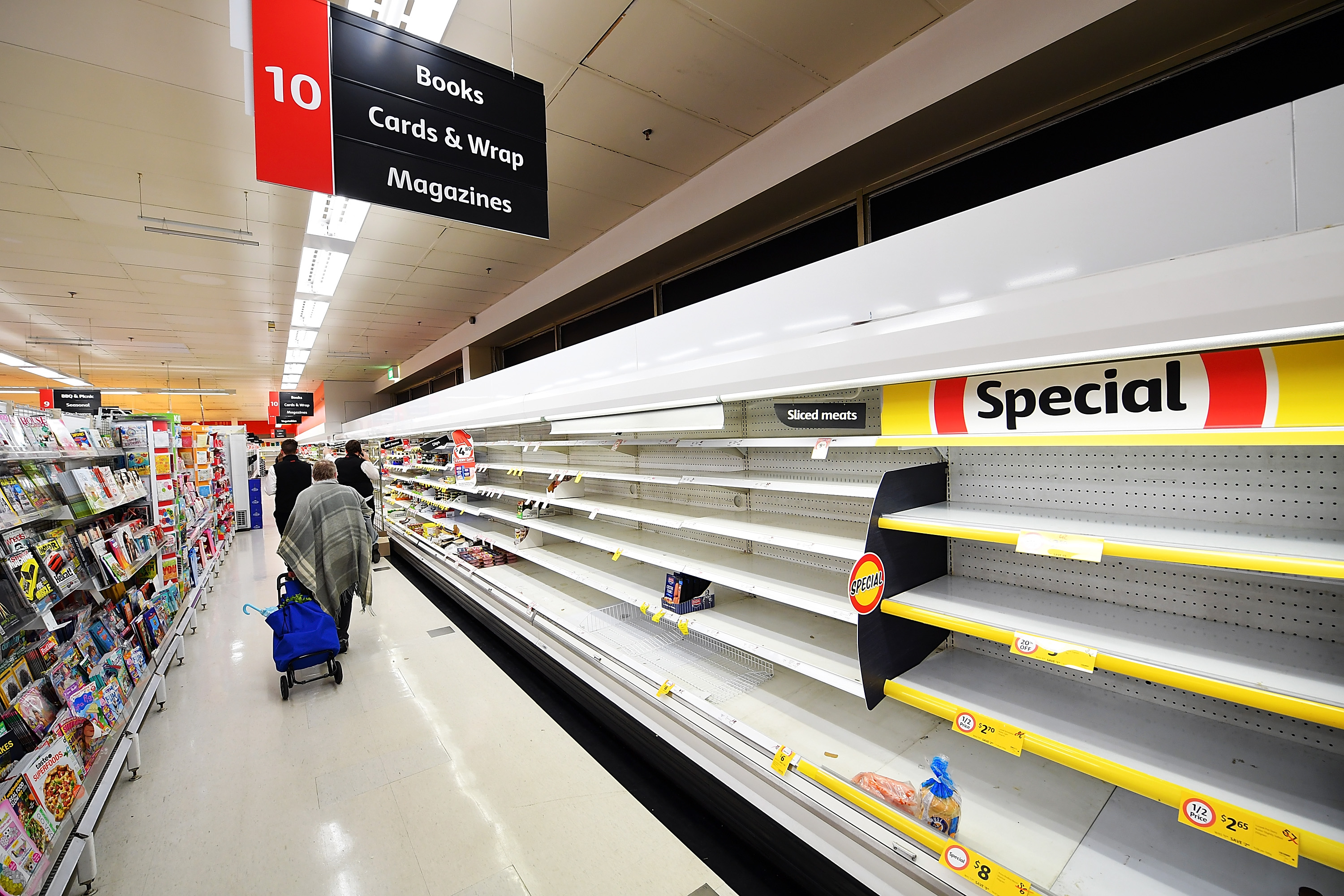 What an economic crash might look like.