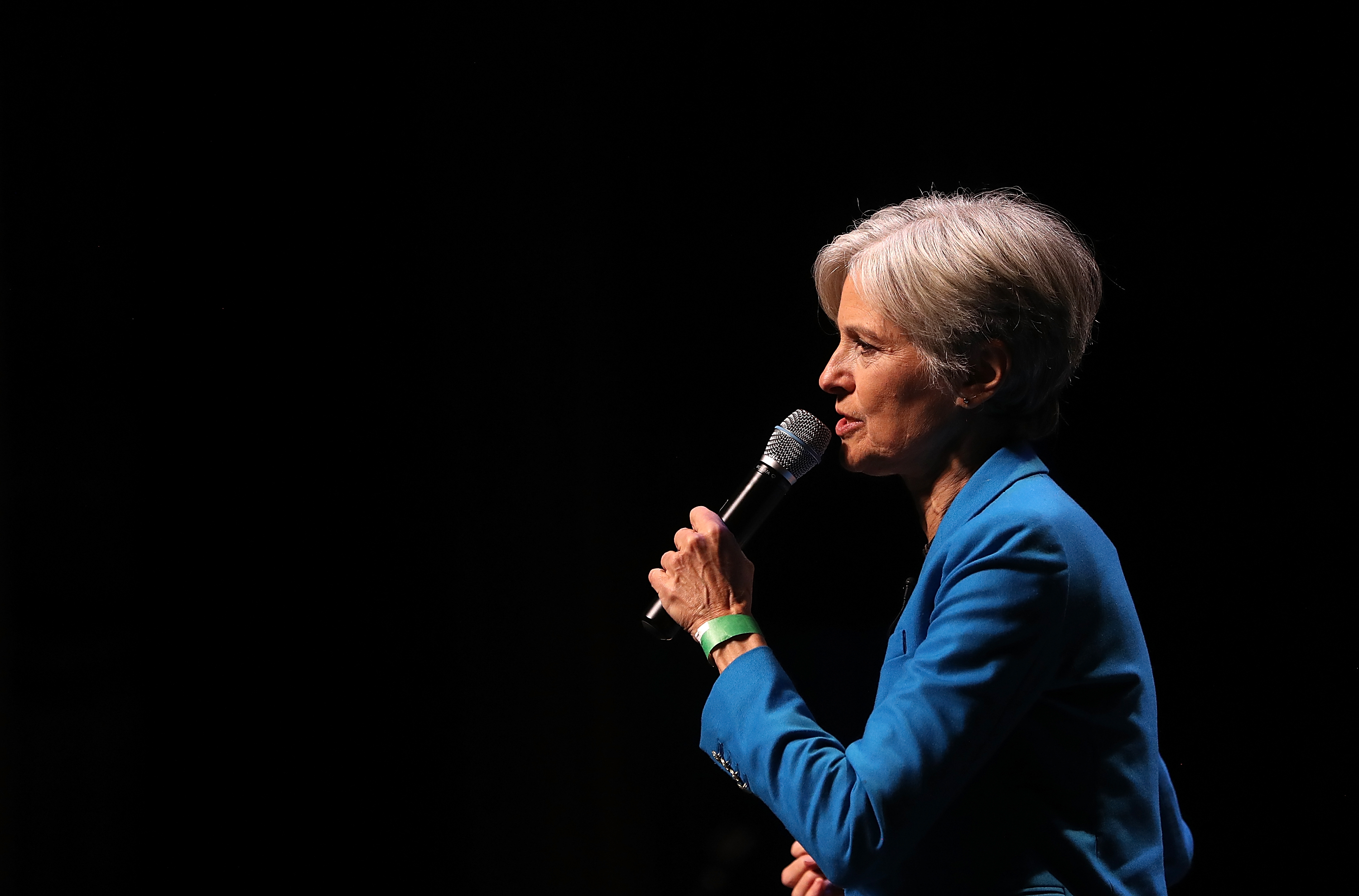 Green Party presidential candidate Jill Stein.