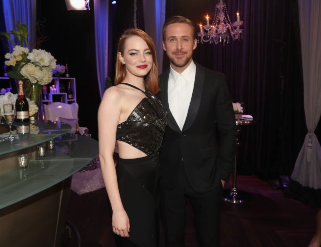 Emma Stone and Ryan Gosling.