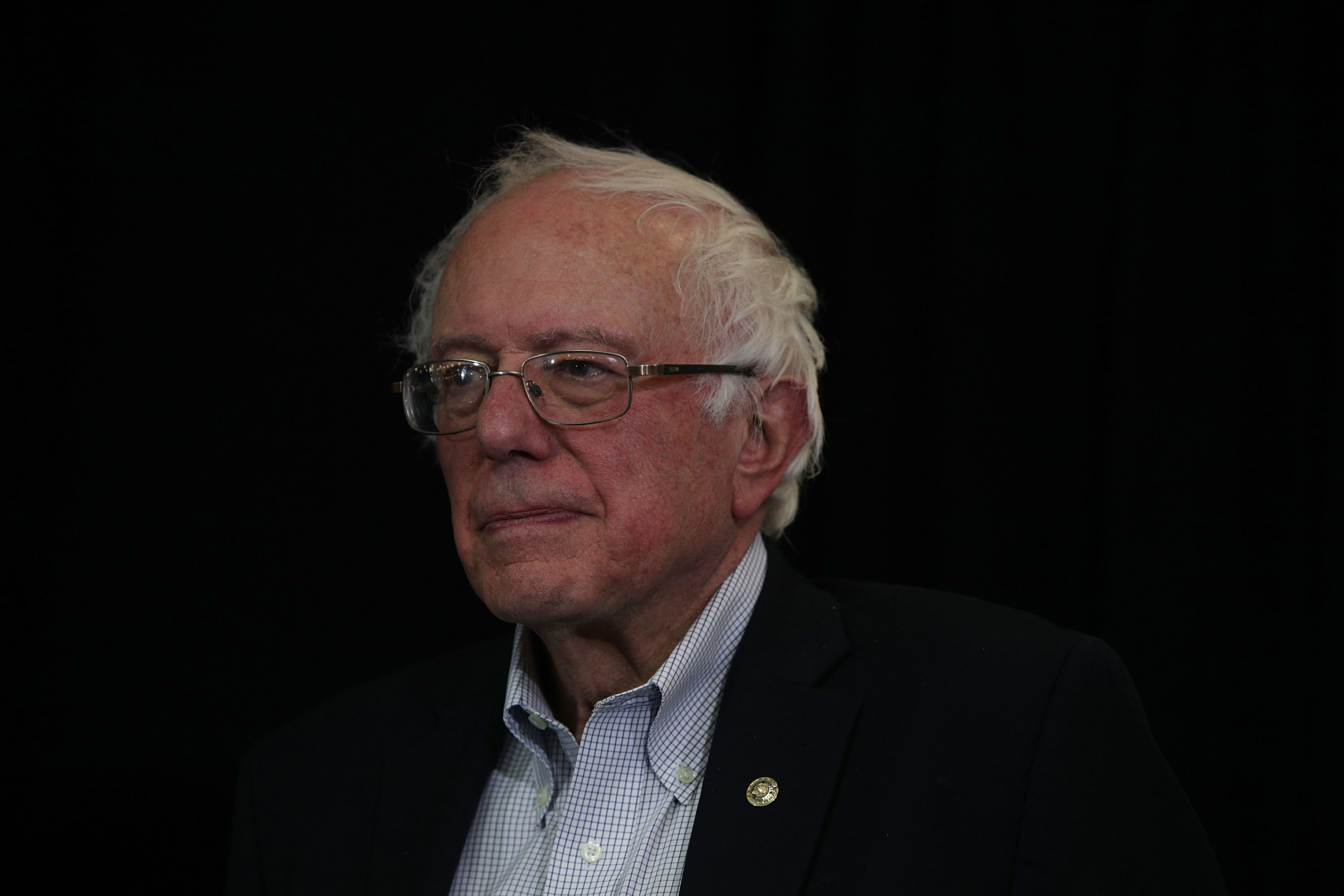 WASHINGTON, DC - DECEMBER 14: U.S. Sen. Bernie Sanders (I-VT) during an event at the headquarters of American Federation of Teachers December 14, 2016 in Washington, DC. The event was held to outline EllisonÕs vision as he campaigns to become the next chairman of the Democratic National Committee.