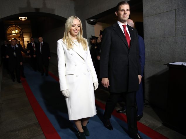 Tiffany Trump in Taoray Wang.