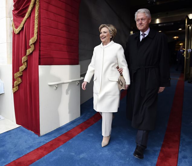 Hillary Clinton in Ralph Lauren.