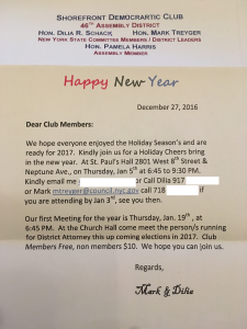 The letter obtained by the Observer.