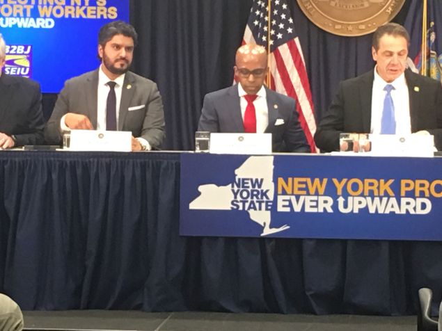 Governor Andrew Cuomo launched a new hotline to protect refugees and missing and detained individuals at New York airports.