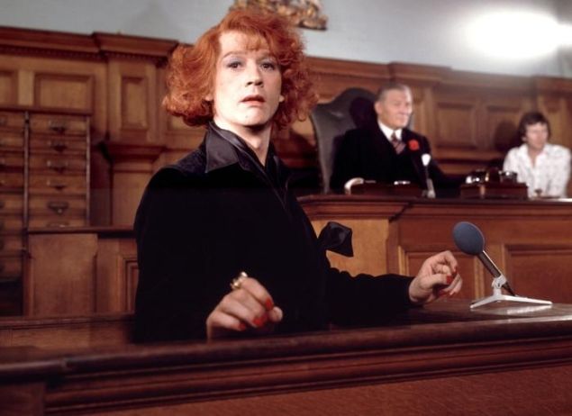 John Hurt in The Naked Civil Servant.
