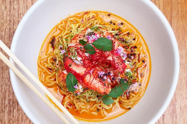 Three words: butter lobster ramen.