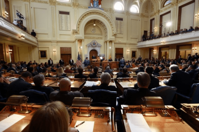 N.J. governor Chris Christie delivered his seventh state of the state address Tuesday.