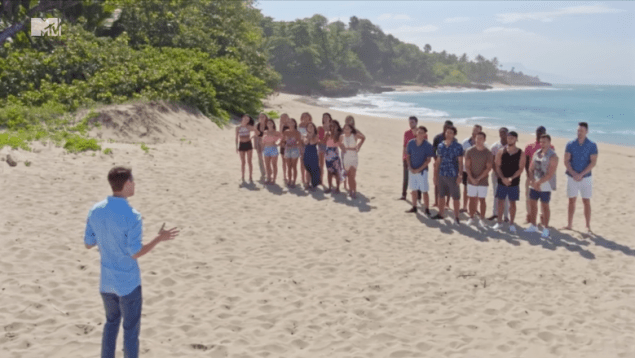 Ryan Devlin welcomes the season five cast during the premiere.