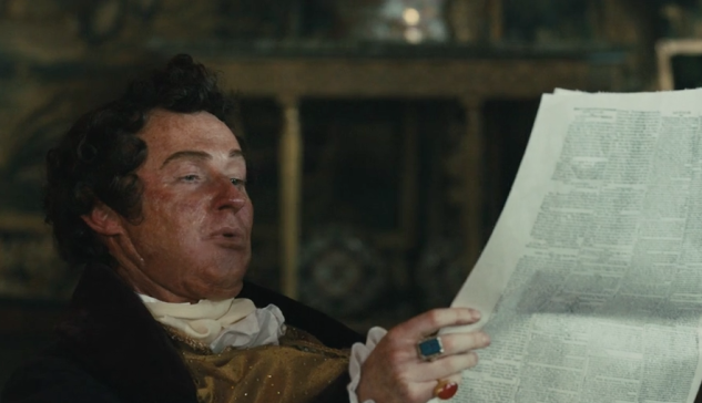 Mark Gatiss as the Prince Regent.