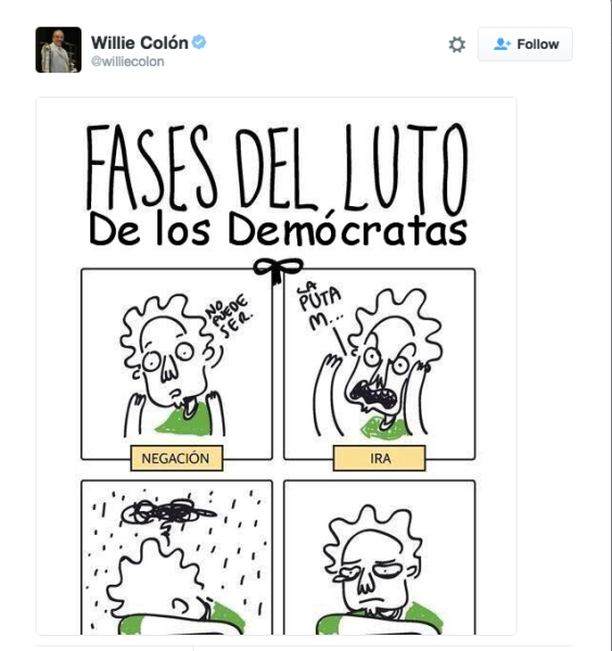 El tweet de Colón.