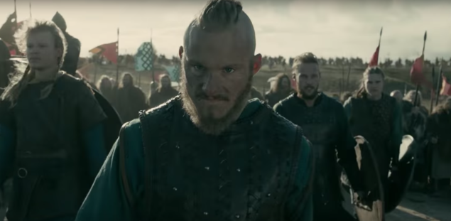 Vikings on the History Channel.
