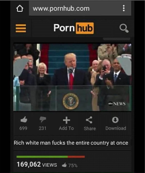 A president and pornstar.