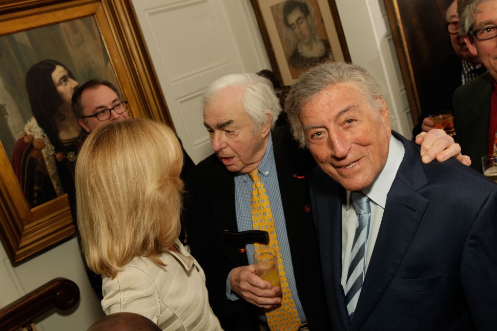 Susan Benedetto, Raymond Kinstler, Tony Bennett.