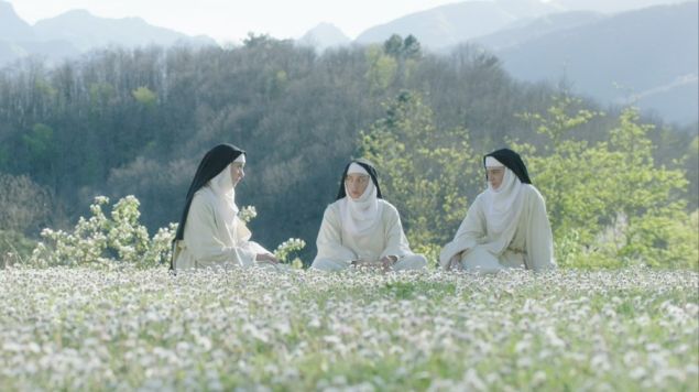 Alison Brie, Aubrey Plaza and Kate Micucci in The Little Hours.