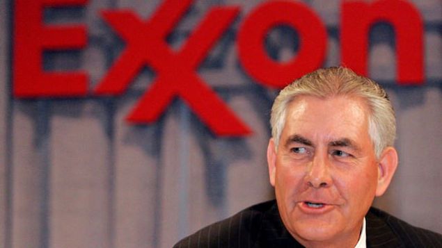 Rex Tillerson, chairman and CEO of ExxonMobil and Donald Trump's pick for secretary of state.