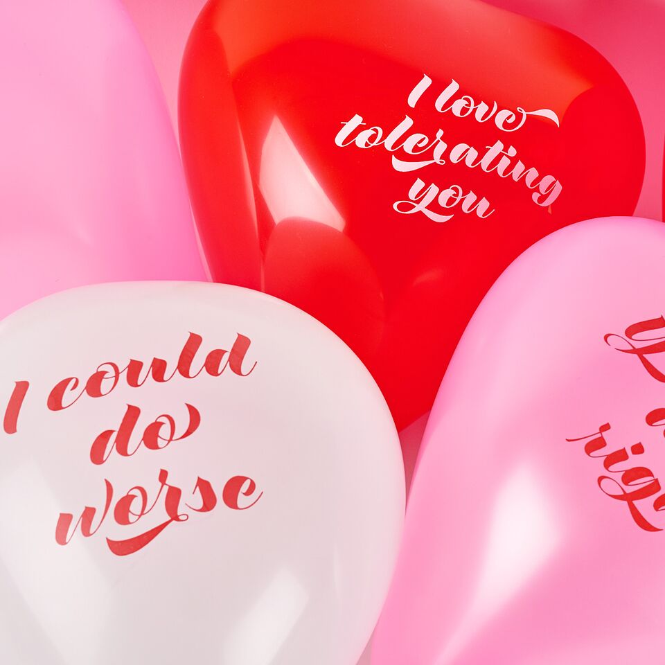 Lukewarm balloons.