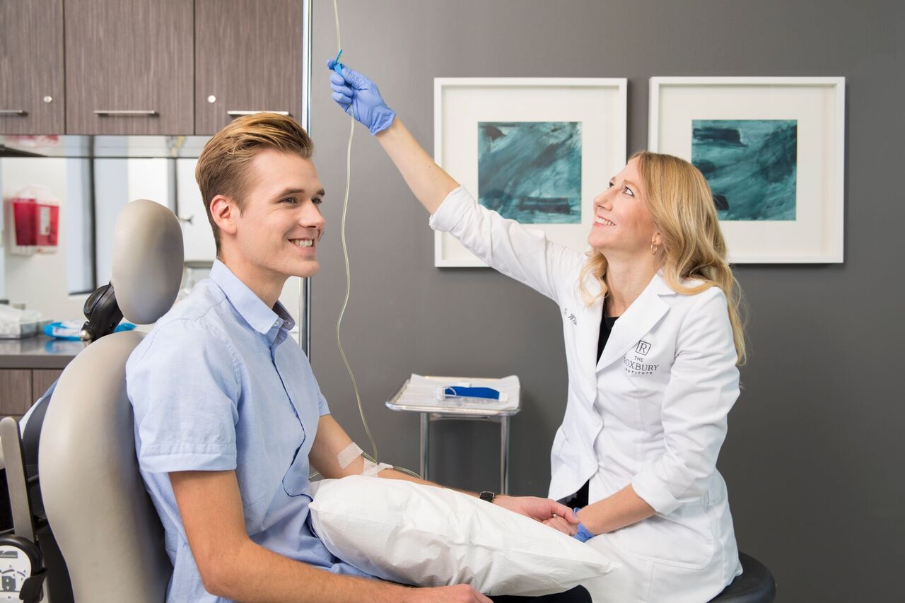 IV therapy.