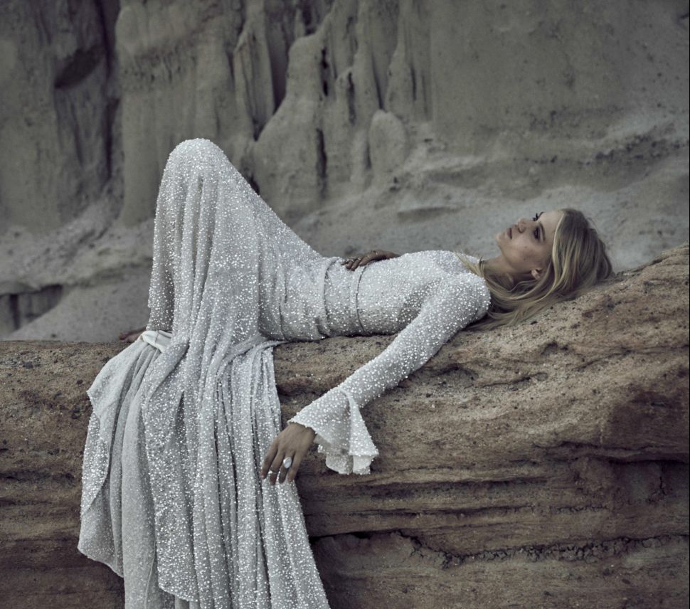Lancelot and Guinevere inspired gown.