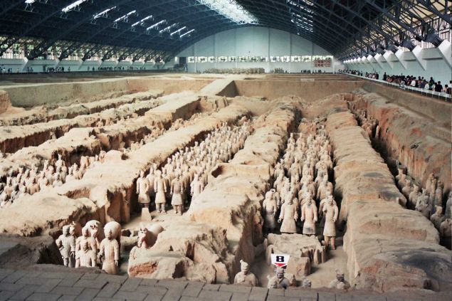 The real "Terracotta Warriors."