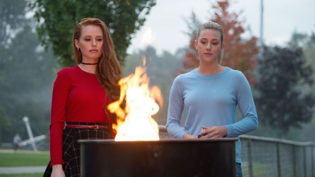 You know how teens be these days, staring longingly into a trash can fire.