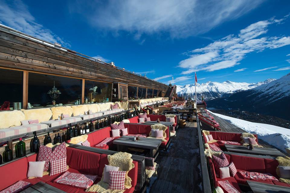 The outdoor cabanas at El Paradiso.