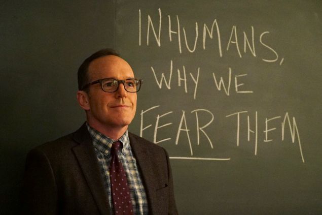 Clark Gregg as "Phil Coulson."