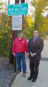 Campaigning in his hometown, Matt Seymour (r) first became known for irritating Bob Torricelli.