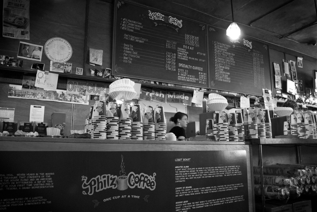 You are going to head to Philz.