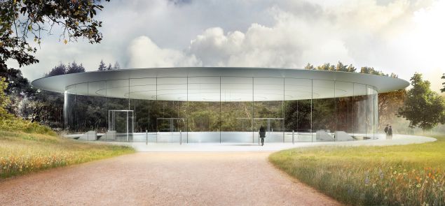The Steve Jobs Theater at Apple Park