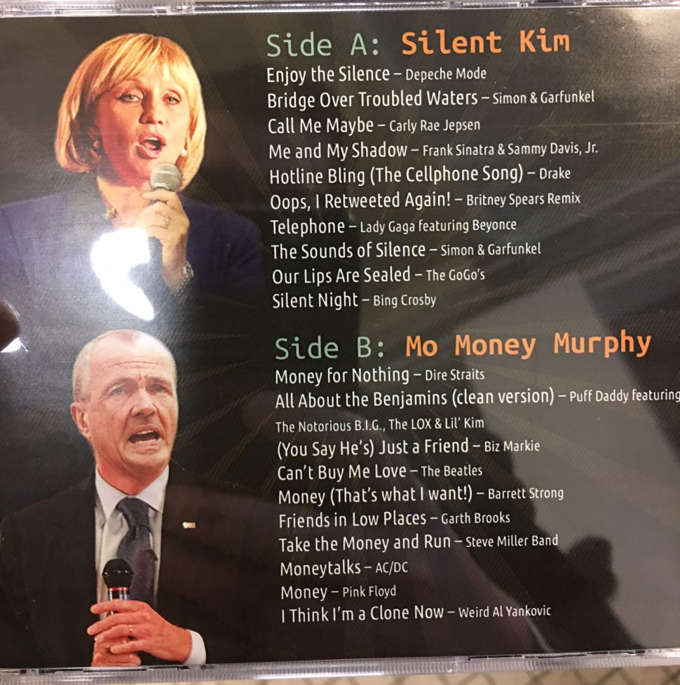 The song selection scores political points, but isn't exactly subtle.