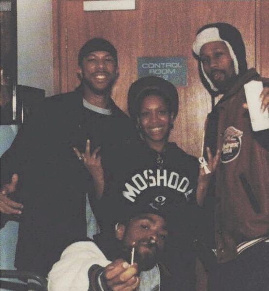 battery-studio-in-ny-1996-while-mixing-baduism-com-badu-rza-meth