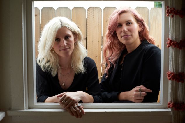Sisters Emma and Sofie of Bluebeard.