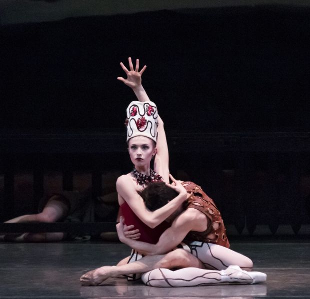 Miriam Miller and Anthony Huxley in Prodigal Son.