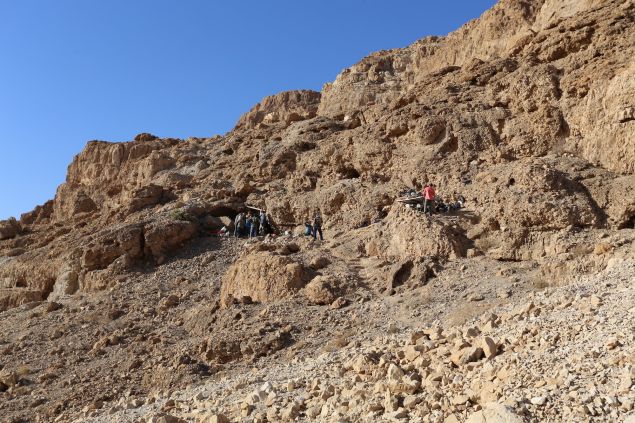 The cave entrence