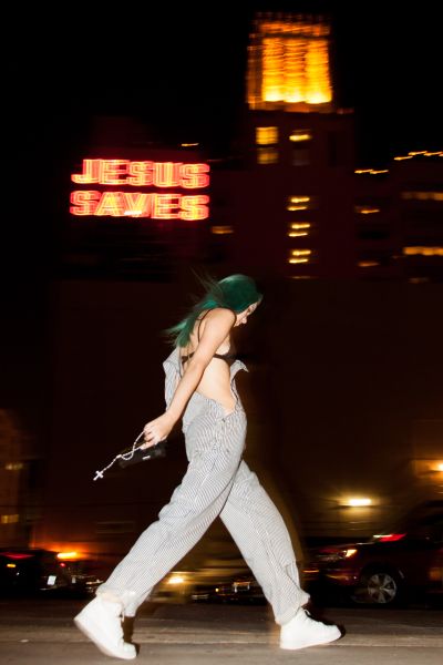An image from the Blue Hair series.