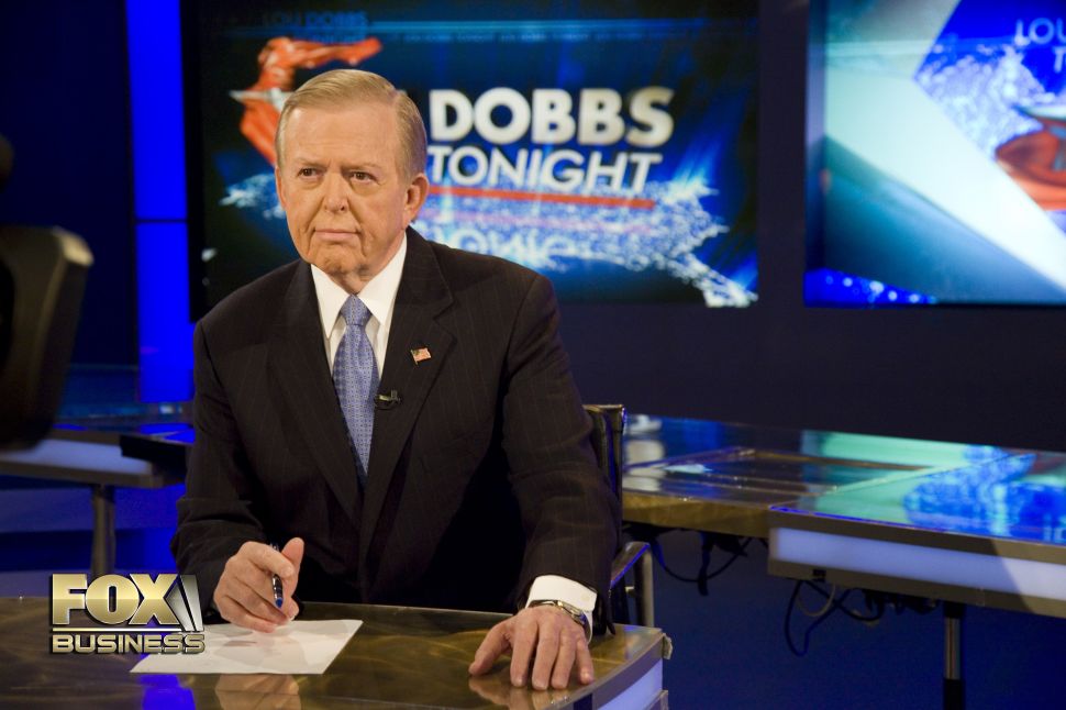 Lou Dobbs.