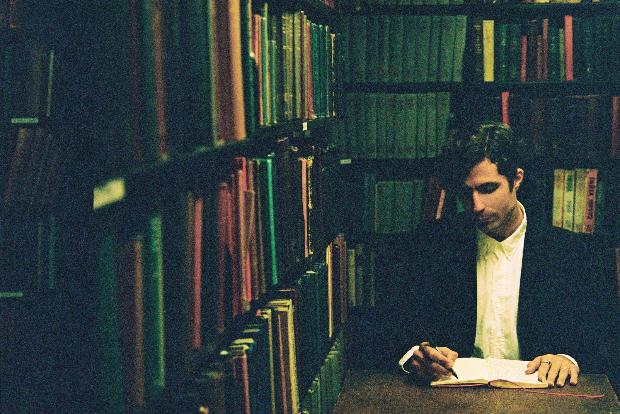 Blakeslee said he was inspired by reading David Foster Wallace, Virginia Wolff, Zadie Smith and the Tao Te Ching