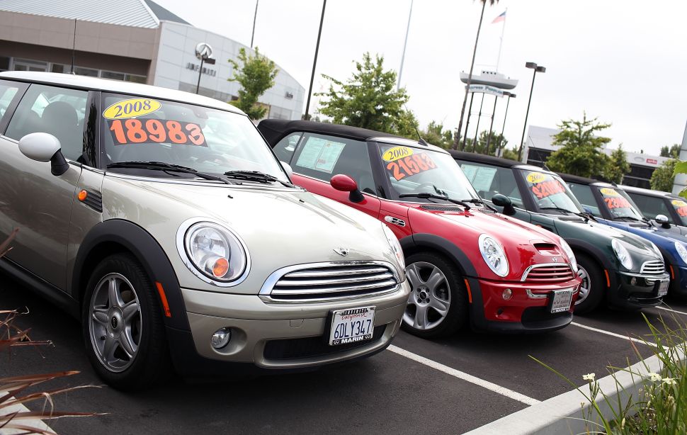 Even the used car market is involved.