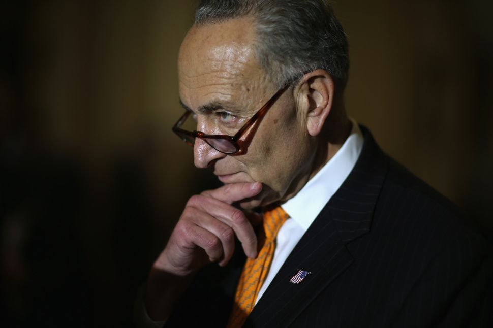 Senate Minority Leader Charles Schumer