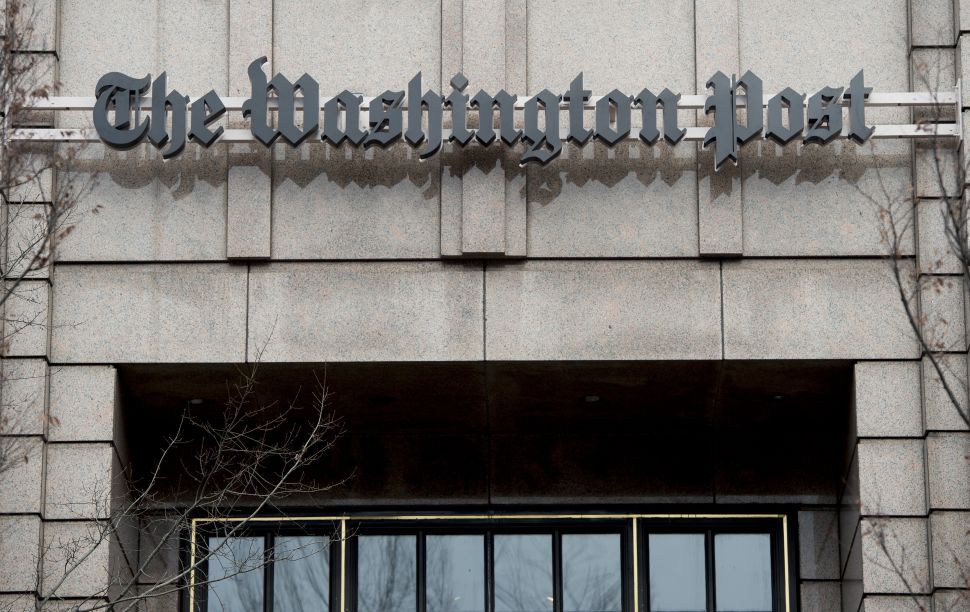 The headquarters for The Washington Post.