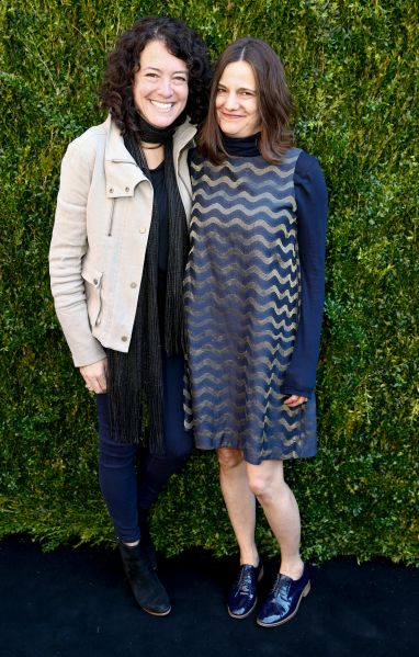 Cinematographer Ferne Pearlstein and producer Amy Hobby.