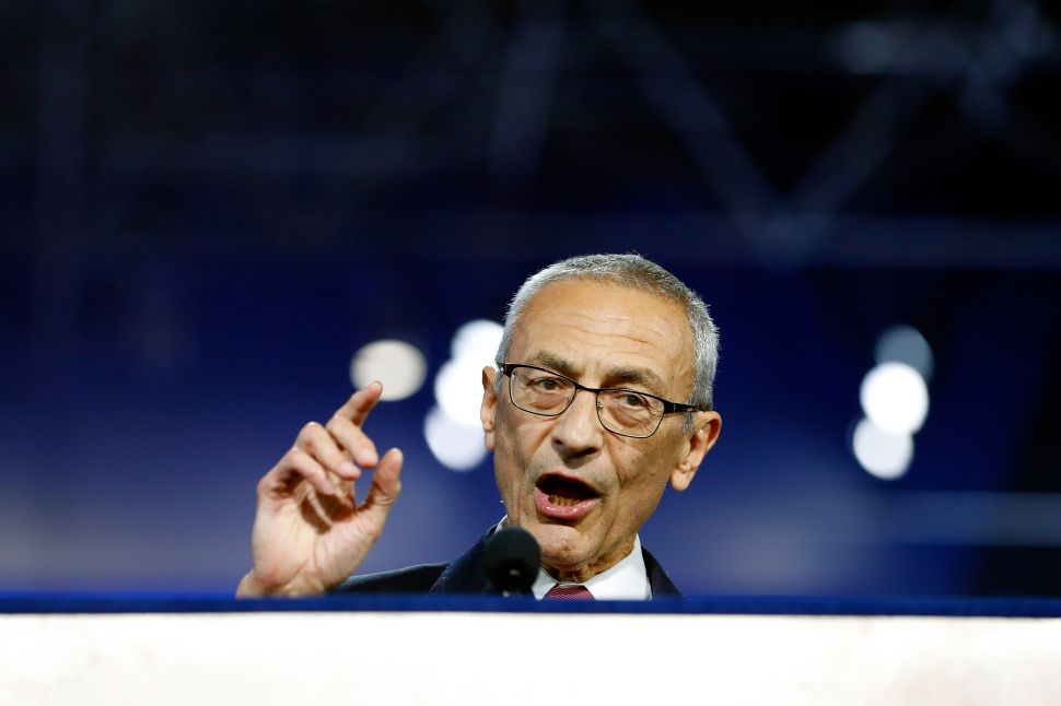 Clinton campaign Chairman John Podesta