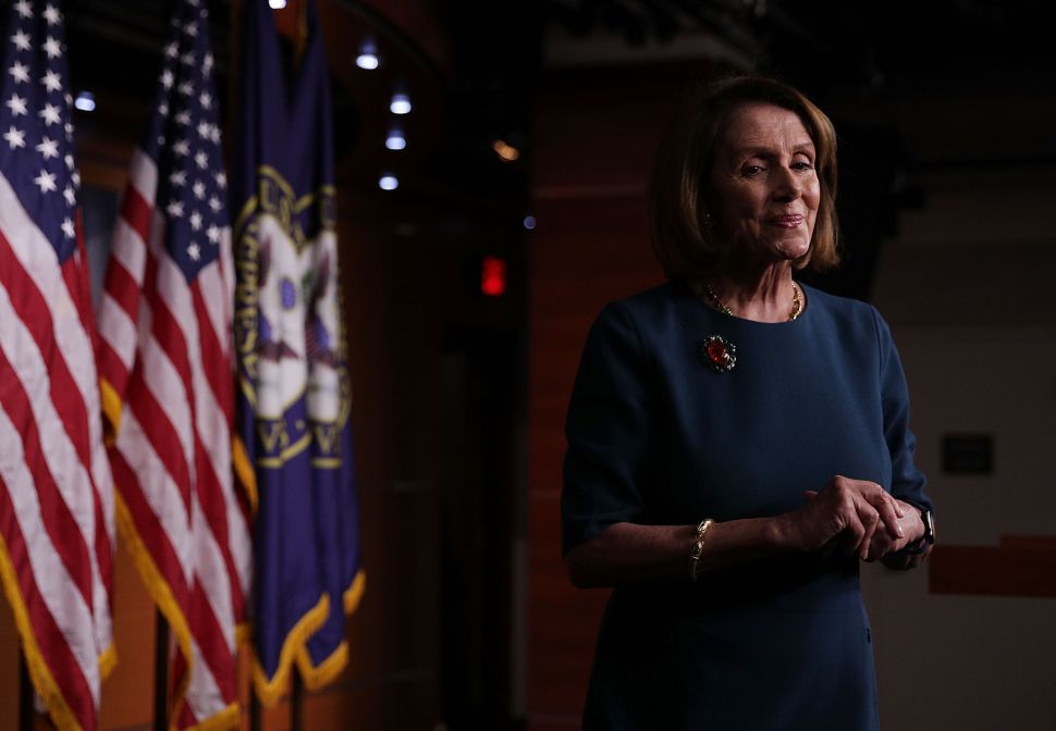 House Minority Leader Rep. Nancy Pelosi