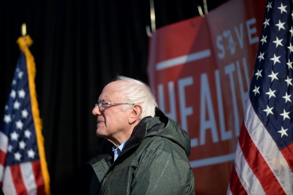 Sen. Bernie Sanders.