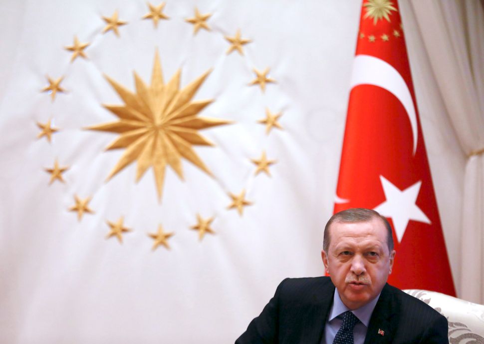 Turkish President Recep Tayyip Erdogan.