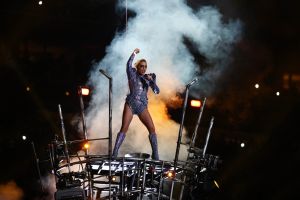 Lady Gaga had some luxe Super Bowl accommodations.