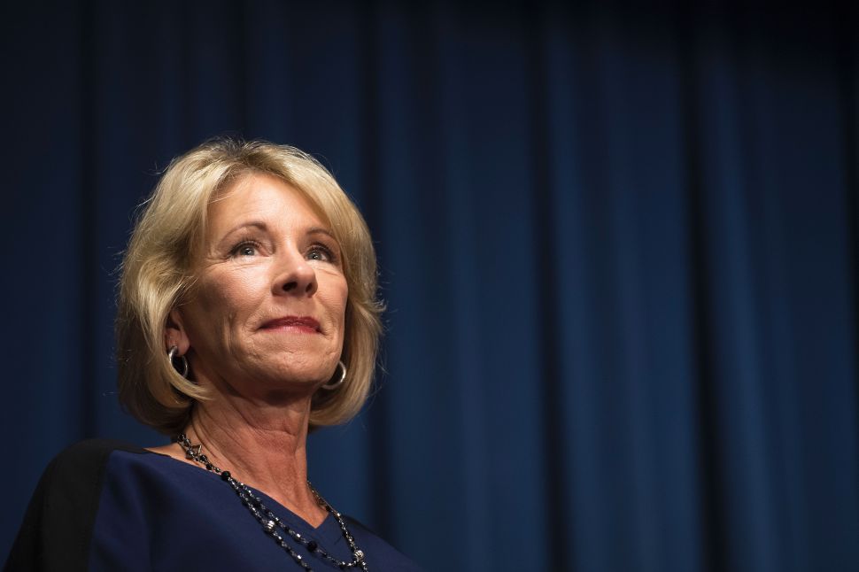 Betsy DeVos’ confirmation showed that petitions and phone calls don’t move the needle.