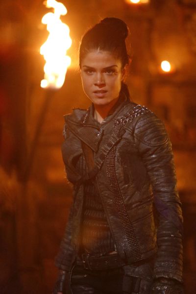 Marie Avgeropoulos as Octavia.